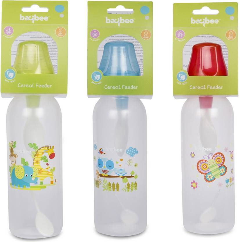 Baybee Breastmilk Feeding Bottle 240ml With Naturalwave Nipple