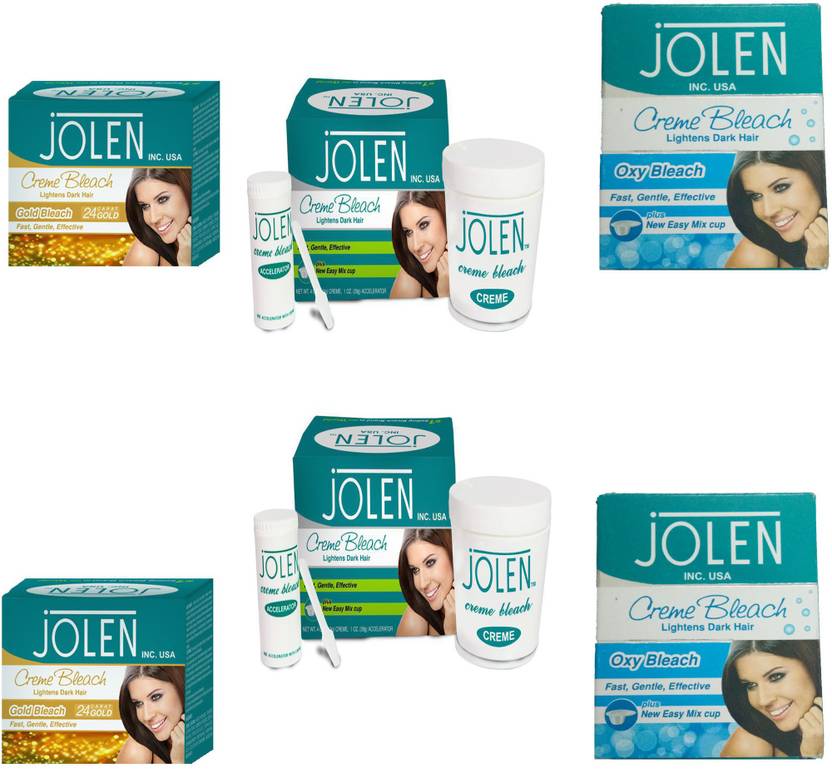 Jolen Oxy Creme Bleach 35 Gm Gold Creme Bleach 35 Gm Creme