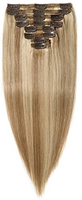Fully Real Human Clip On Extensions 8 Pcs 100 Grams Instant
