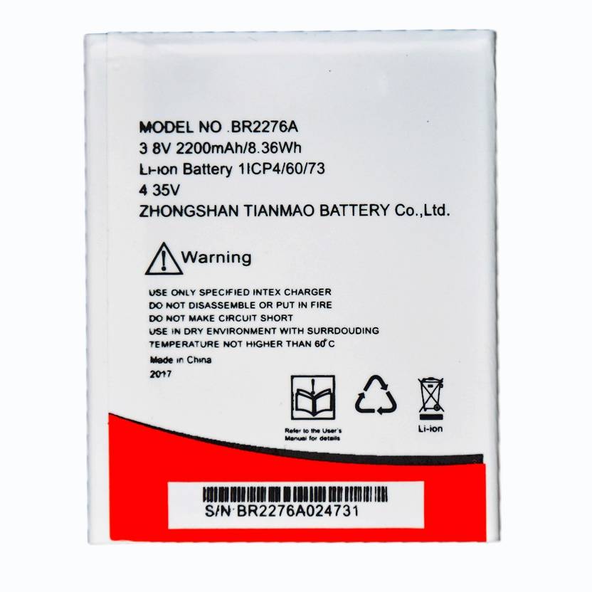 intex cloud s9 battery