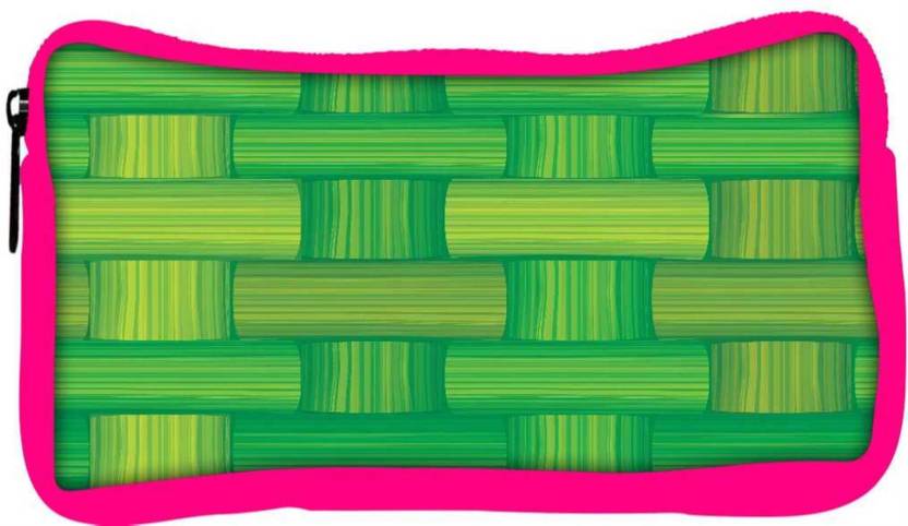 Snoogg Eco Friendly Canvas Green Bamboo Mat Seamless Vector
