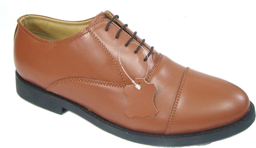 asm Police Tan Colour Leather Oxford 