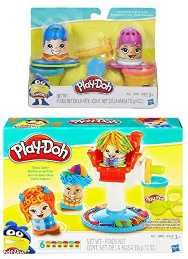 Play Doh Crazy Cuts Mini Playset Kit