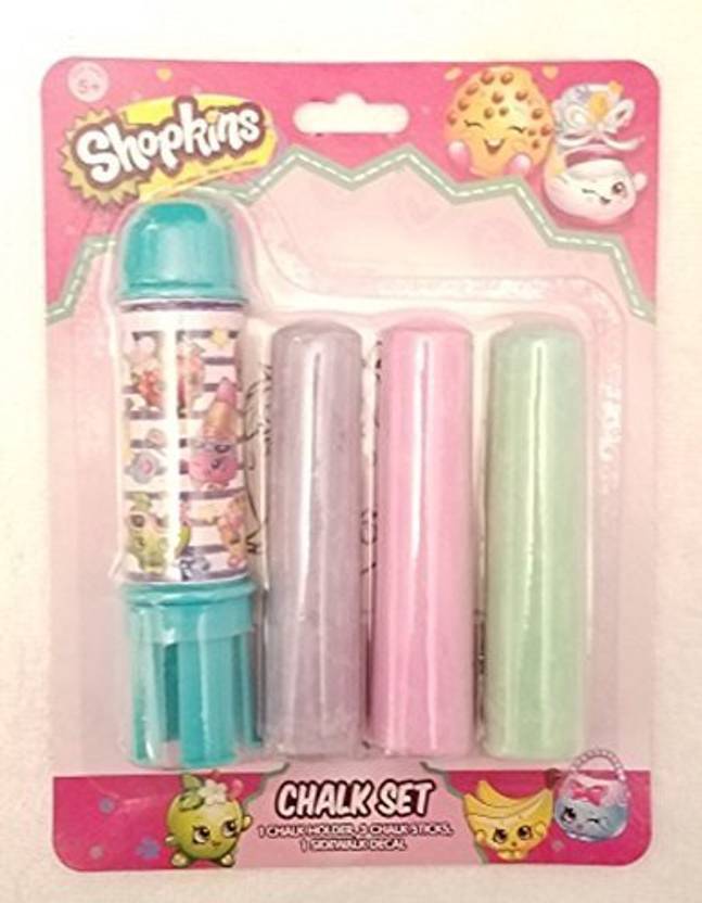 Generic Sidewalk Chalk Shopkins 4 Piece Chalk Set 1 Chalk