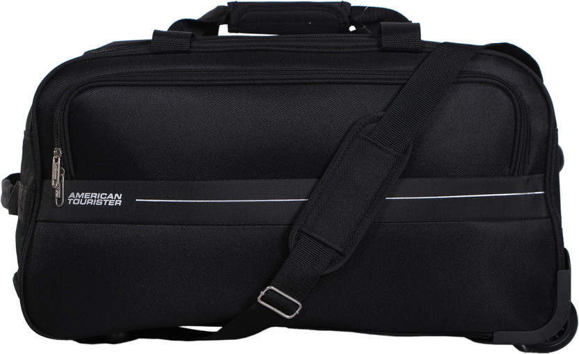 American tourister wheel duffle marco 55cm black clearance