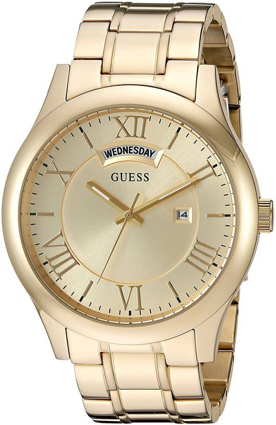 Guess Gold11464 Guess Men S Stainless Steel Casual Bracelet Watch