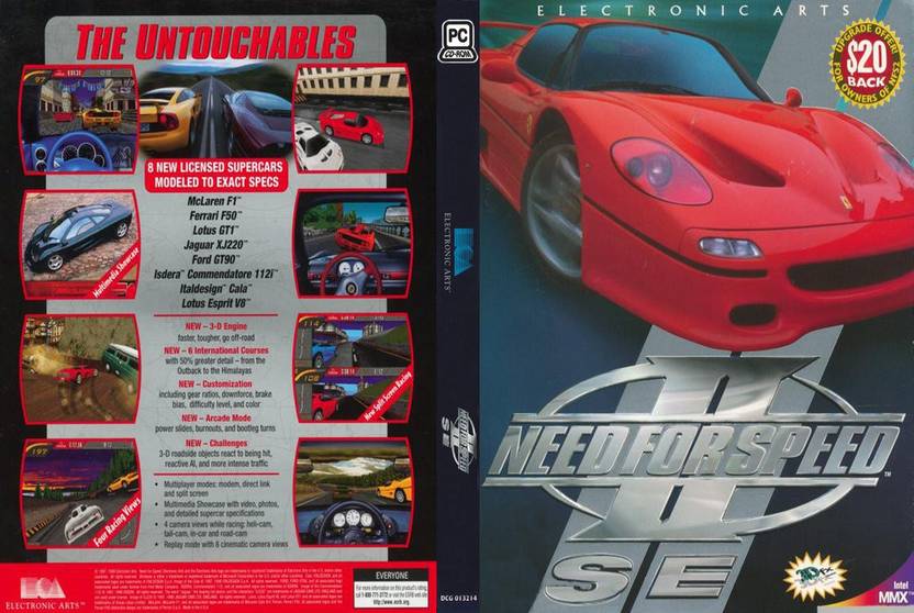 Need For Speed 2 S E 1997 Disc No Downoad Game Special Edition