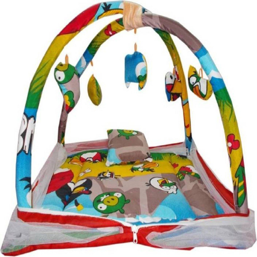 baby play gym with mosquito net