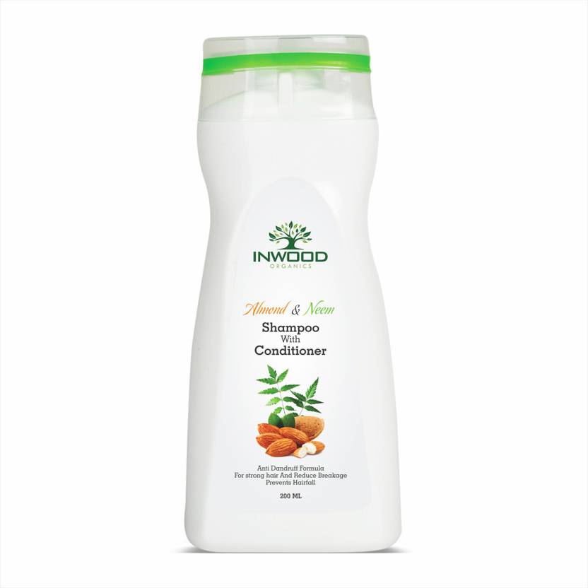 Inwood Organics Almond And Neem Shampoo For Dandruff And Hair Fall
