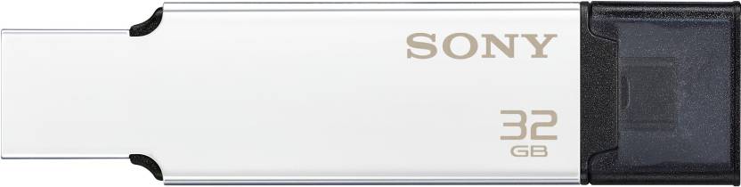For 769/-(40% Off) Sony USM32BA2 32 OTG Drive  (Silver, Type A to Micro USB) at Flipkart