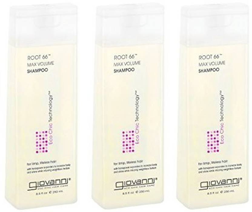 Giovanni Cosmetics Eco Chic Root Max Volume Shampoo For Thinfine