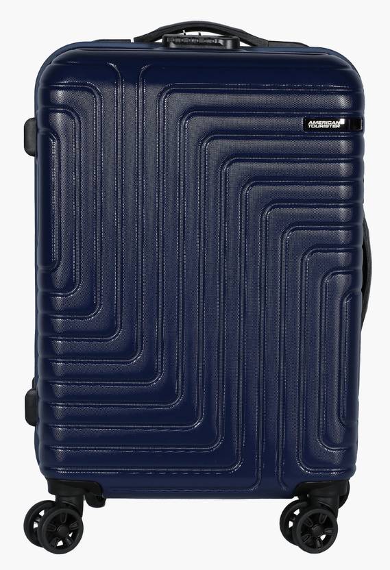 American Tourister Logan Sp Hard Trolley 55cm Blue Cabin Luggage