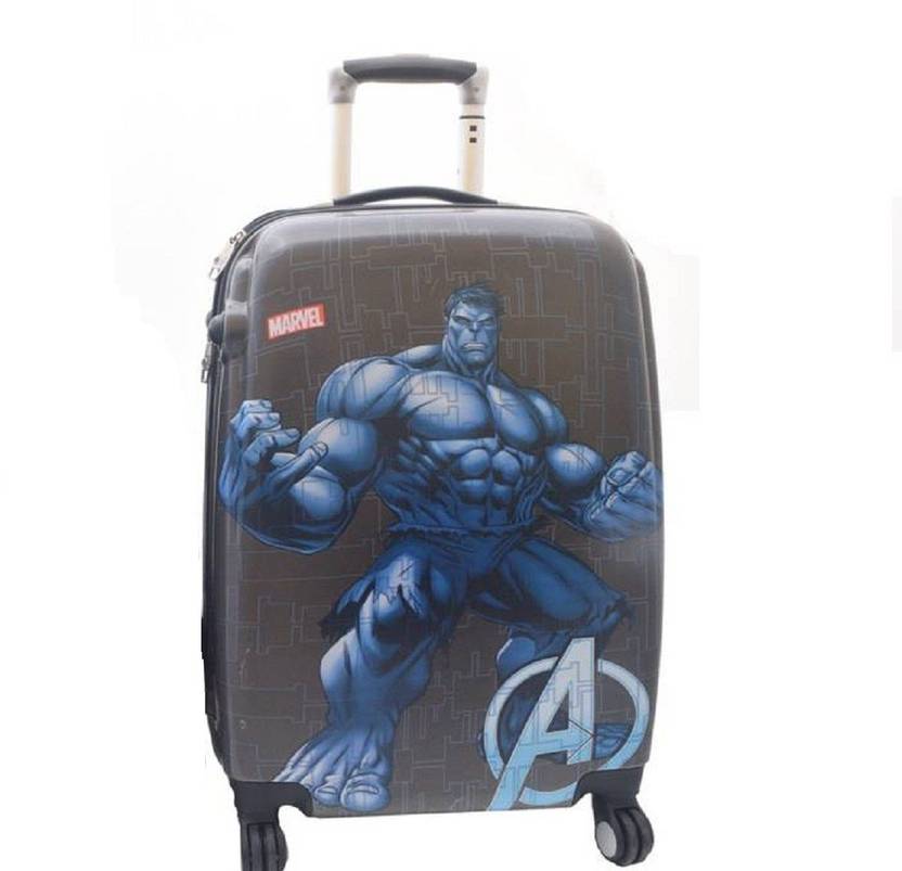 Fashion Knockout Avengers Hulk Kids Trolley Suitcase for Boys