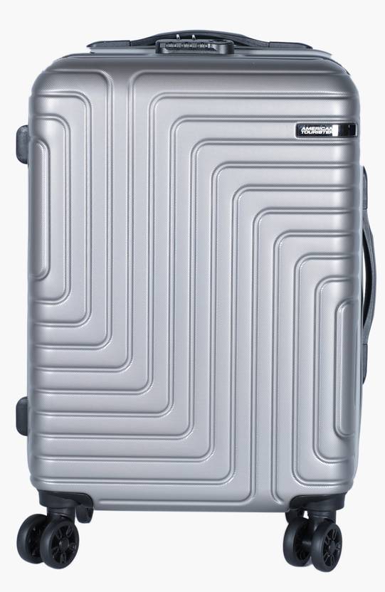 American Tourister Logan Sp Hard Trolley 55 Cm Silver Cabin