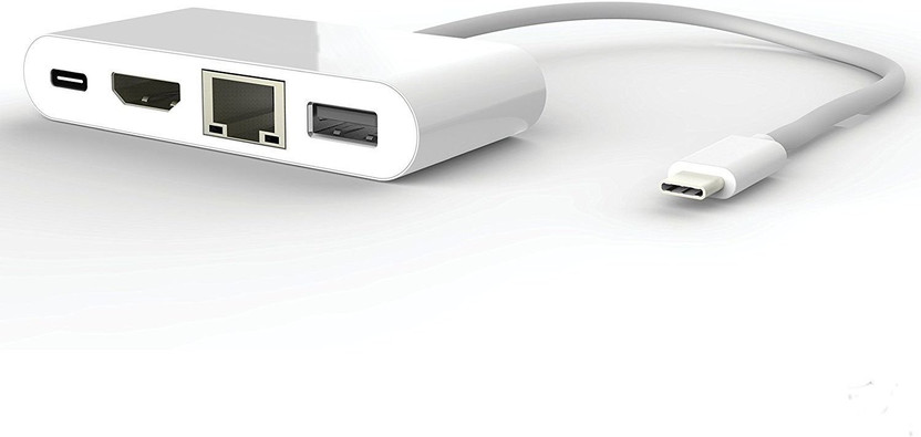 4 In 1 USB 3.1Type-C To HUB For Macbook Pro Mobile Phone Laptop