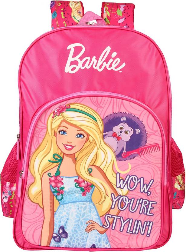 BARBIE WOW Pink 18' ' School Bag School Bag