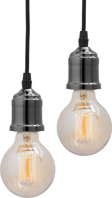 Homesake Edison Filament Metallic Black Bronze Bulb Holder Urban