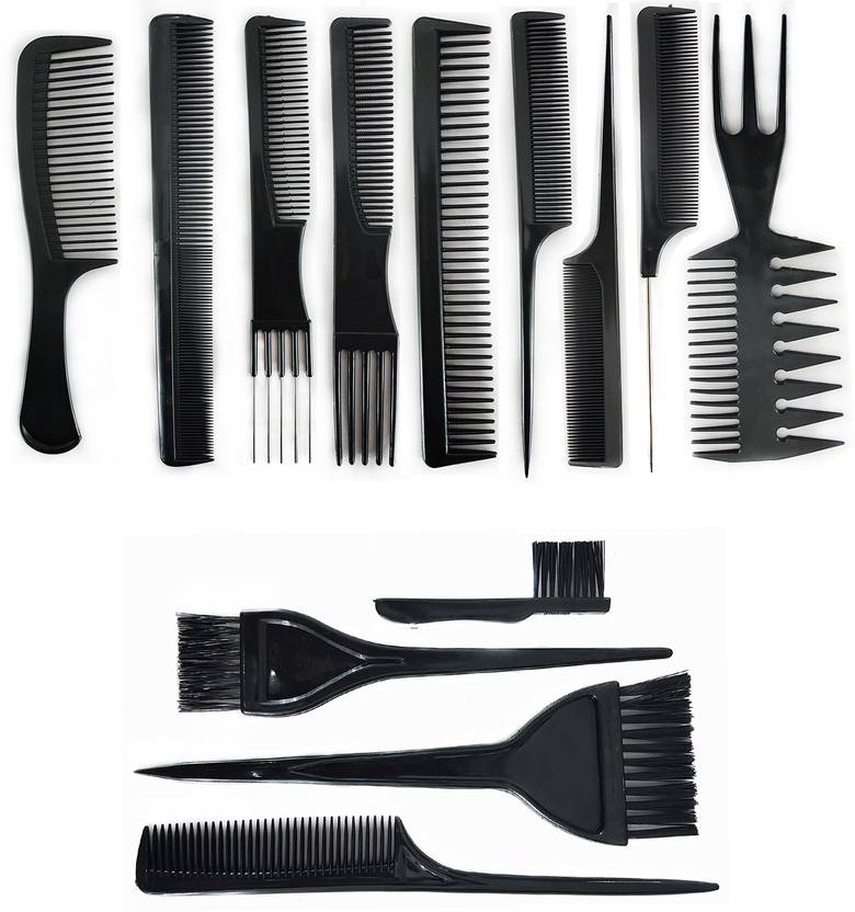 Majik 13 Pcs Hair Comb Set For All Hair Types Style With Hair