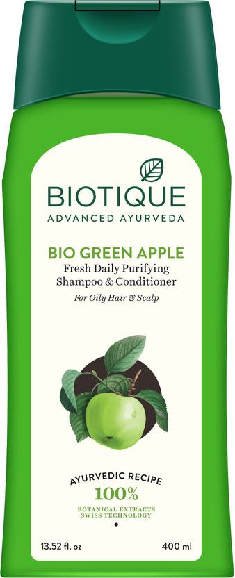Biotique Green Apple Shampoo And Conditioner Price In India Buy