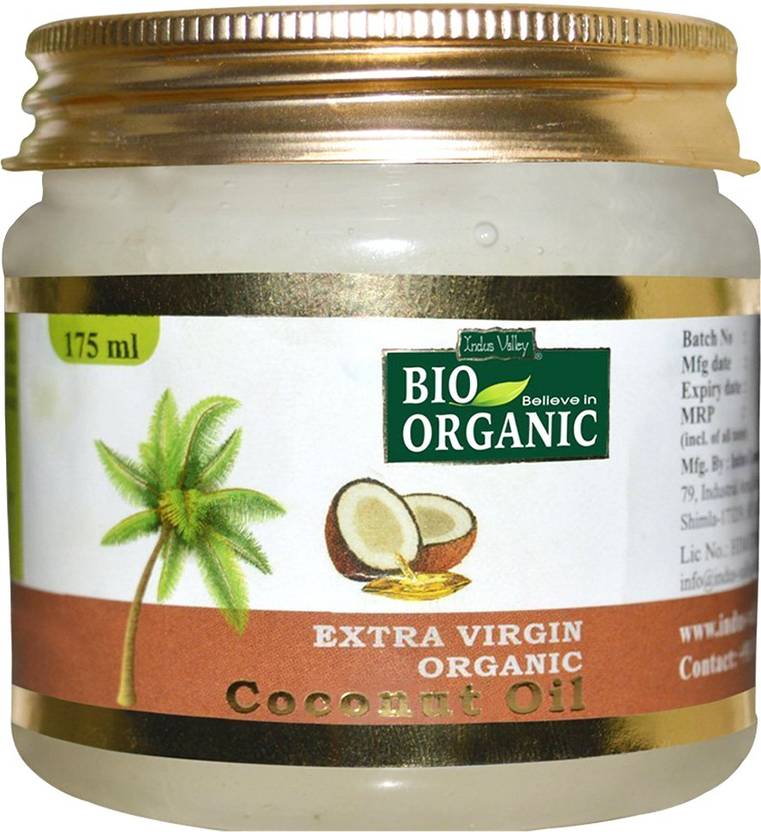 Indus Valley Natural Organic Extra Virgin Coconut Oil 175 Ml
