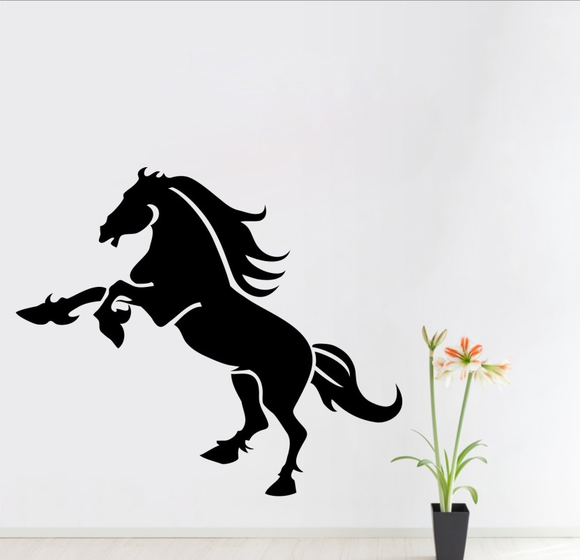 Running horse equestrian Vinyl Decal Sticker Free Shipping