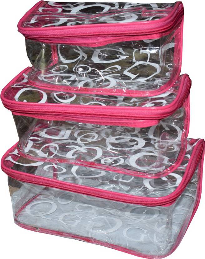 Aadhya Pack Of 1 Printed Cosmetic Bag Bridal Organizer Jewellery