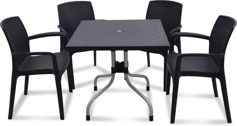 Supreme Texas Plastic 4 Seater Dining Set In India Supreme Texas Plastic 4 Seater Dining Set
