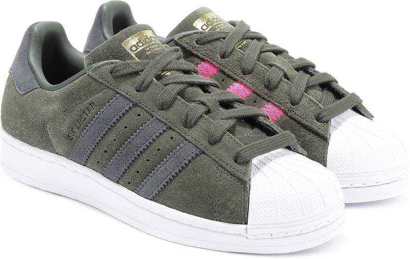 ADIDAS ORIGINALS SUPERSTAR W Sneakers For Women - Buy Green Color ADIDAS  ORIGINALS SUPERSTAR W Sneakers For Women Online at Best Price - Shop Online  for Footwears in India | Flipkart.com