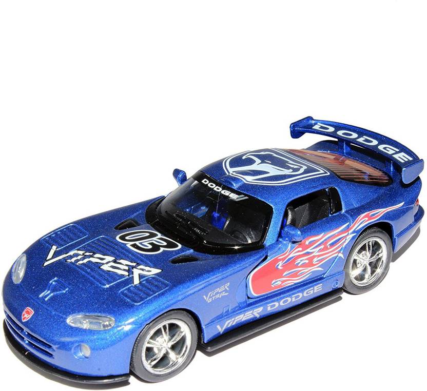 Jack Royal Kinsmart 1 36 Scale Blue Dodge Viper Gts R Pull