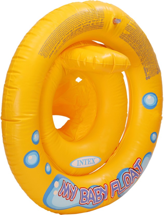 Intex 24" Kids Large Inflatable Swim Ring Float For Older Children 6-10 Years 