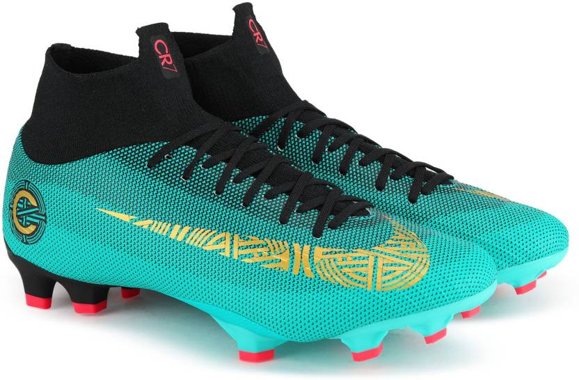 Médula innovación frío NIKE SUPERFLY 6 PRO CR7 FG Football Shoes For Men - Buy CLEAR JADE/MTLC  VIVID GOLD-BLACK Color NIKE SUPERFLY 6 PRO CR7 FG Football Shoes For Men  Online at Best Price -
