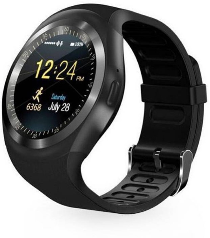 SYL Y1 Black Smartwatch Price in India 