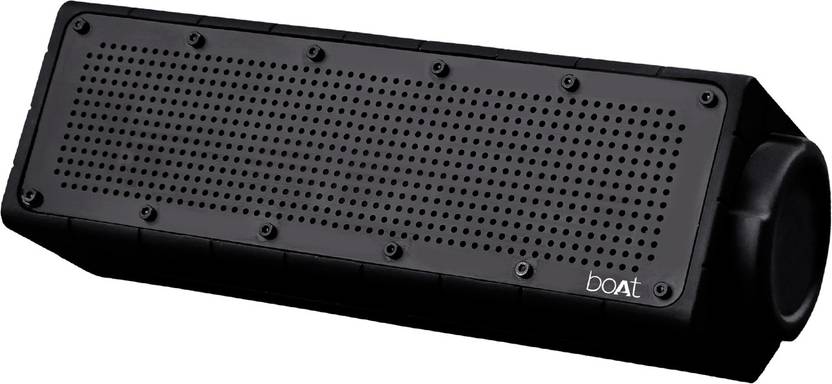 boAt Stone 600 Water proof 10 W Portable Bluetooth Speaker  Black, Stereo Channel boAt Speakers