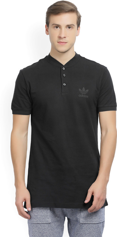 Adidas originals stand collar t shirt