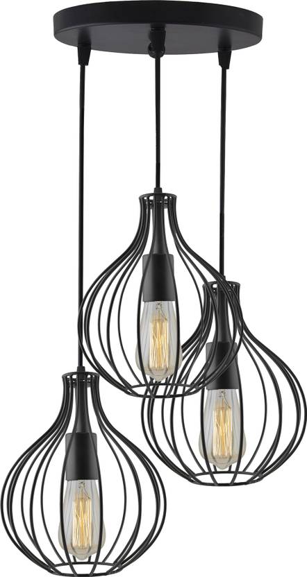 Homesake 3 Lights Round Cluster Chandelier Hanging Crown Pendant
