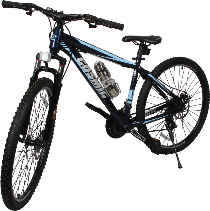 white Bike Bar Bicycle Frame MTB Toolbox  Rack DECAL STICKER 2" x 1" KMC Blue w