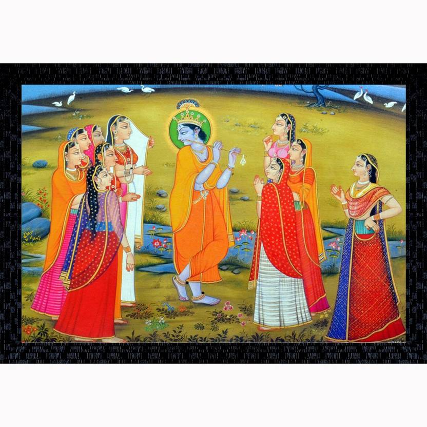 Janki Krishnaji Modern Art Wall Painting Canvas Painting Price In