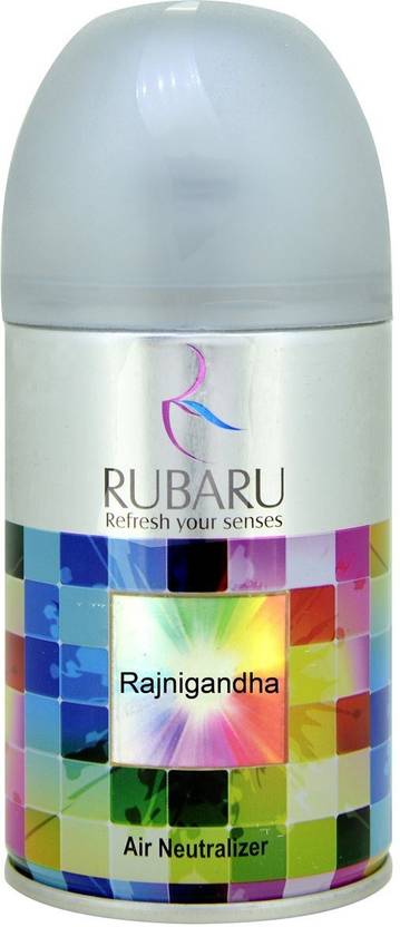 Ru Baru Rajnigandha Automatic Air Freshner Refill Automatic Room Freshener Machine Refill 300ml Fitted All Machines Dispensers Automatic Spray