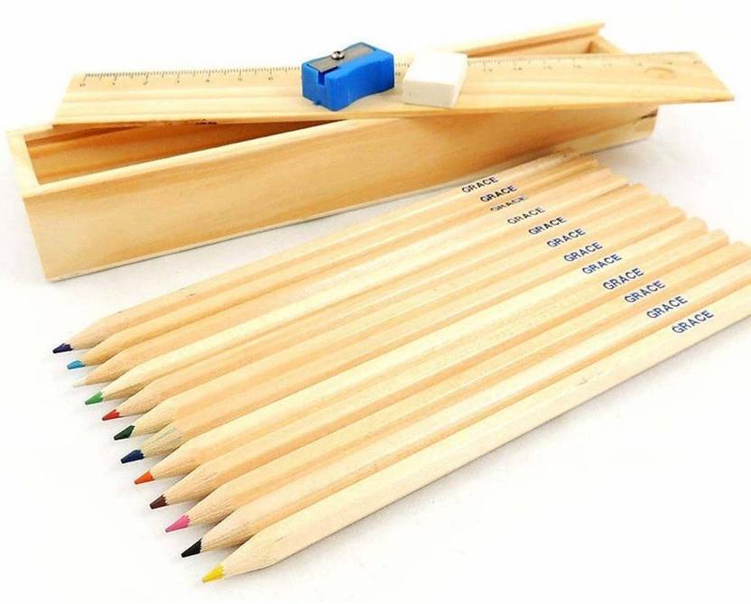 Flipkart Com Raity S Wooden Pencil Color Drawing Art Color