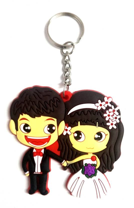 Swaag Zone Bride And Groom Key Chain Key Chain Price In India