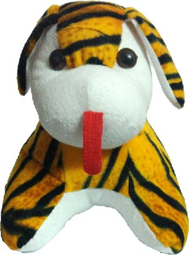Jagannath Toy Soft Tiger Style Dog 27 Cm Soft Tiger