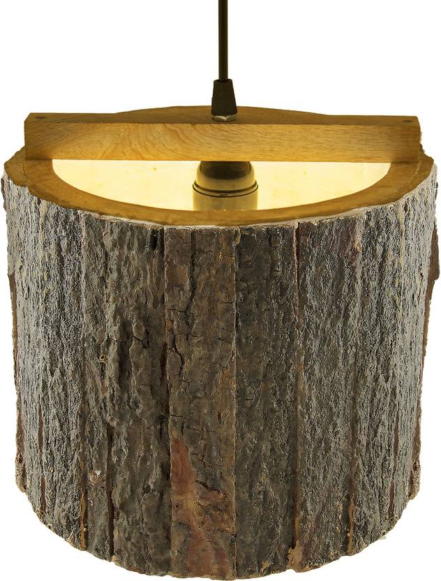 Homesake Rustic Wooden Log Hanging Pendant Light Industrial Outdoor Homesake Rustic Wooden Log Hanging Pendant Light Industrial Outdoor E27 Pendants Ceiling Lamp
