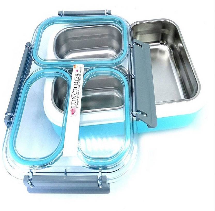 Clastik Stainless Steel School Lunch Box for Kids and