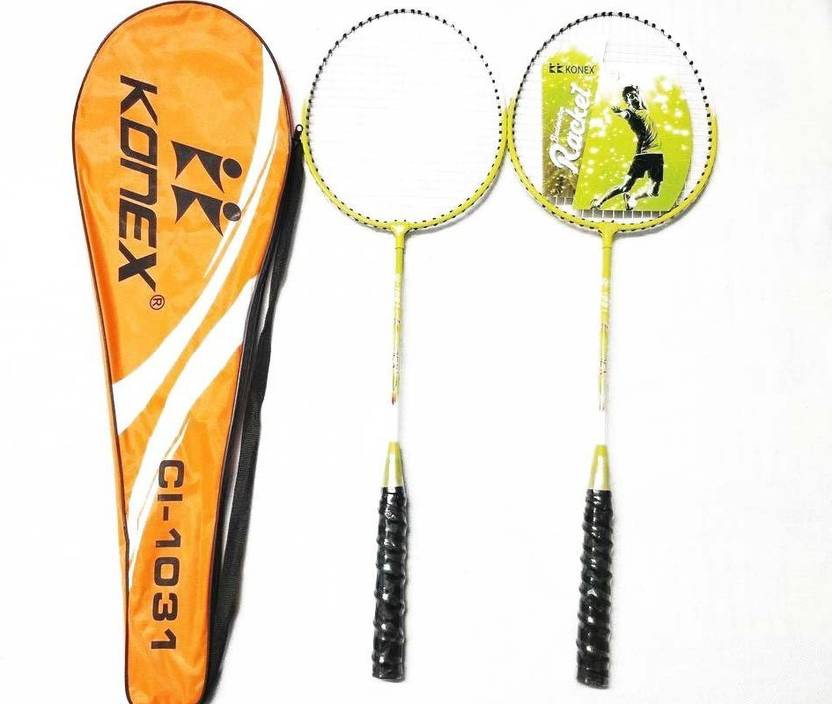 KK Konex Badminton Racquet 10311 piece Green Strung Badminton Racquet