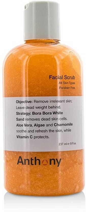 Anthony Logistics For Men Facial Scrub Bottle Buy Anthony