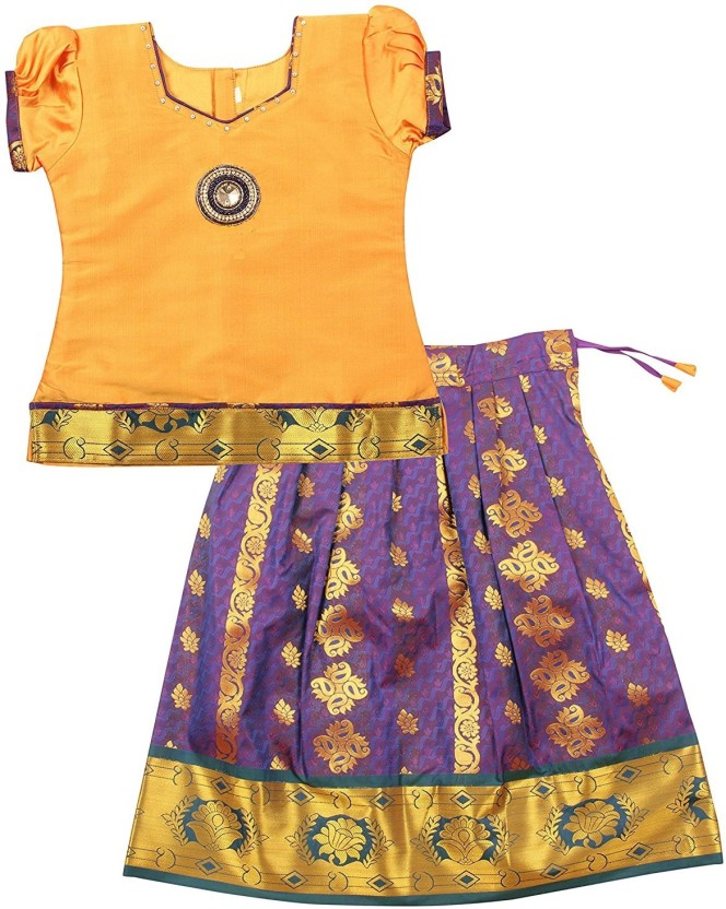 choli dress for baby girl