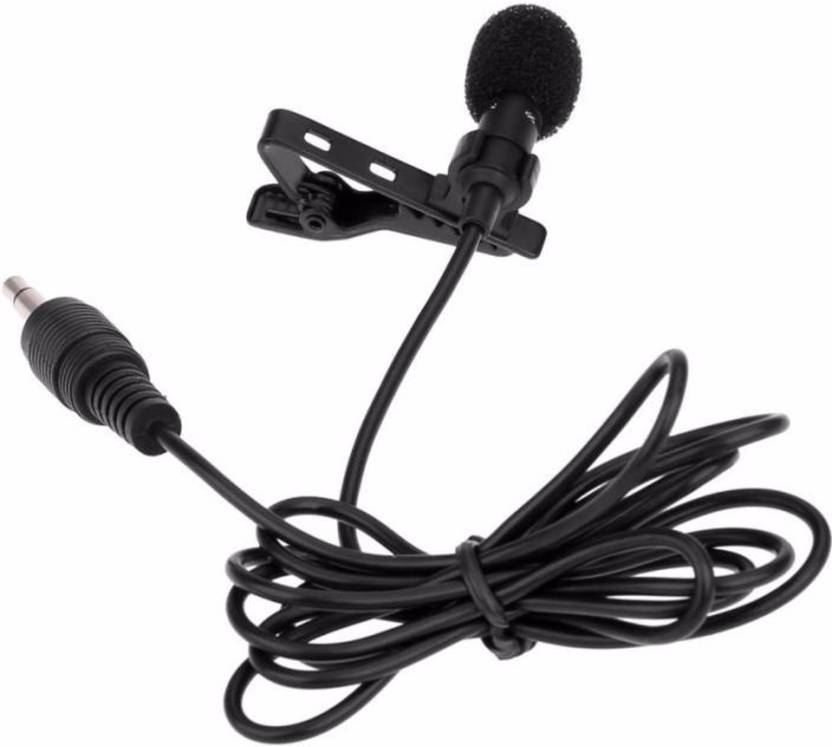 True Shop ™ 3.5mm Clip Microphone For Youtube Collar Mike for Voice