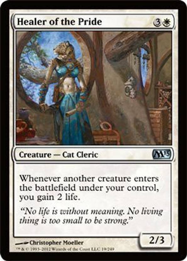 Generic Magic The Gathering Healer Of The Pride 19