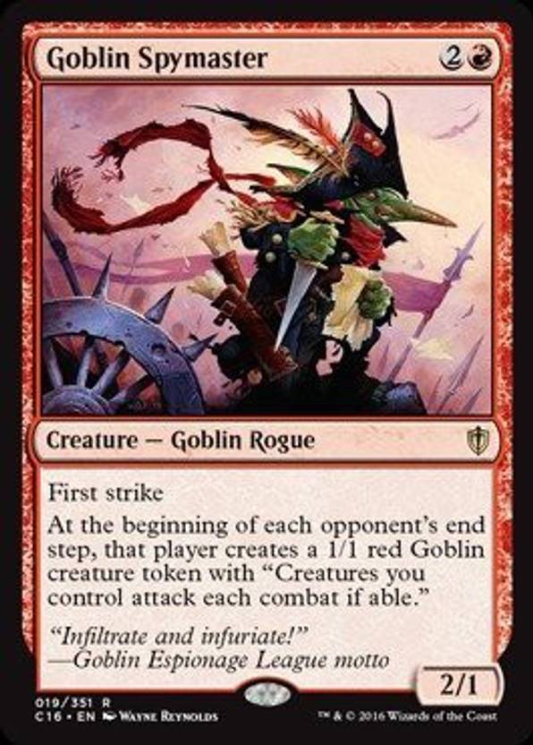 Generic Magic The Gathering Goblin Spymaster 019 351