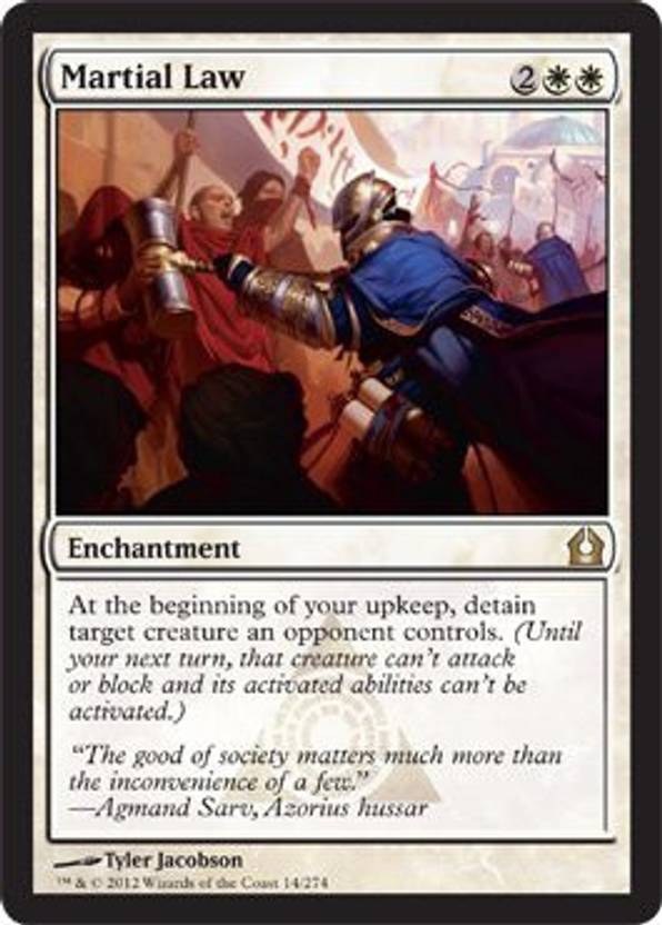 Generic Magic The Gathering Martial Law 14 Return To